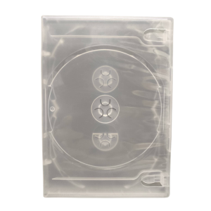 DVDケース 3枚収納 DVDトールケース クリア