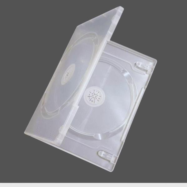 DVDケース 2枚収納 DVDトールケース クリア - 画像 (3)